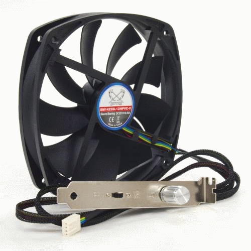Вентилятор 140x140x25 Scythe Slip Stream 140 PWM Adjustable VR (SM1425SL12HPVC-V)