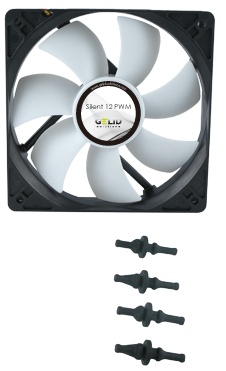Вентилятор 120x120x25 GELID Solutions Silent 12 PWM 750-1500rpm FN-PX12-15