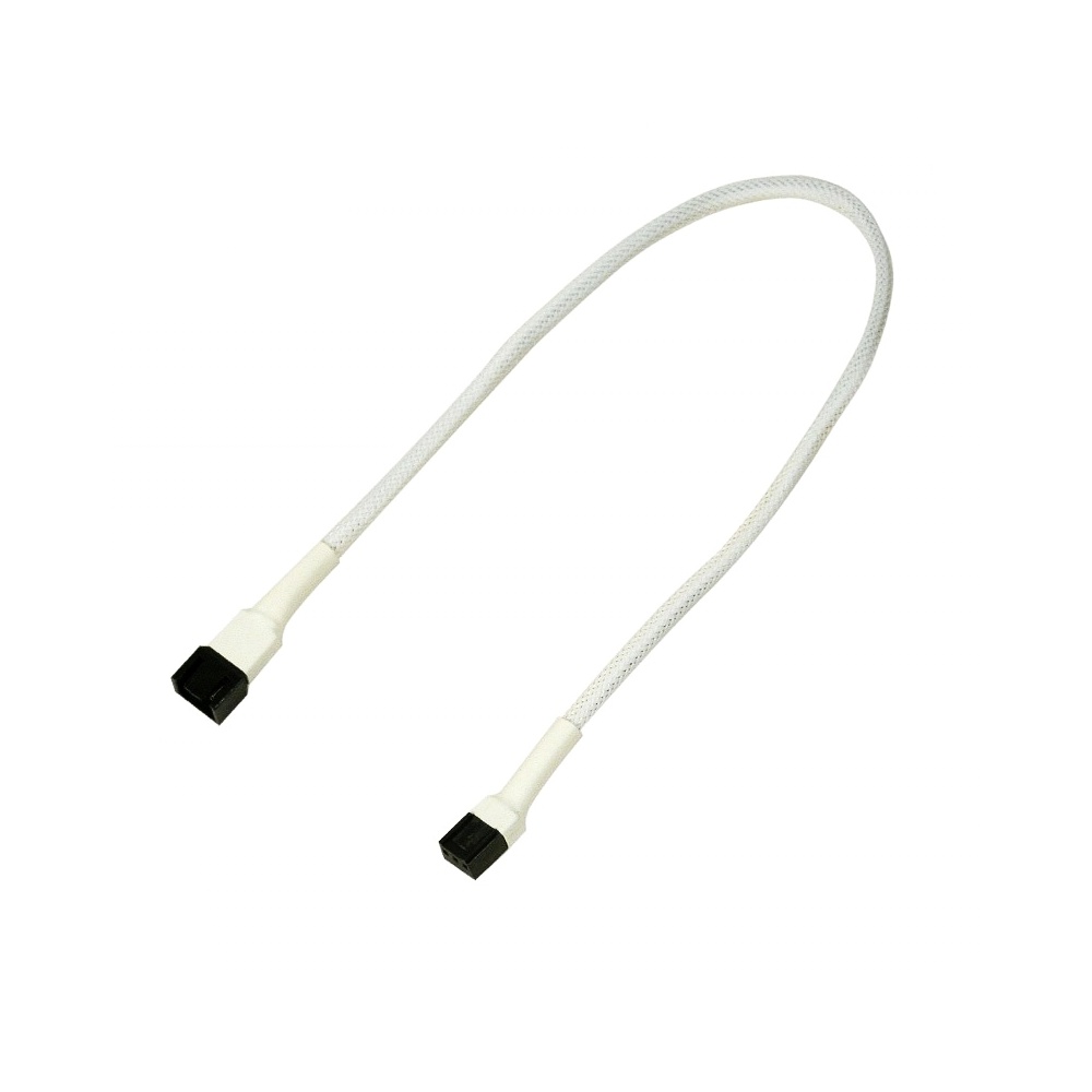 Удлинитель Nanoxia 3-pin, 30см белый NX3PV30W
