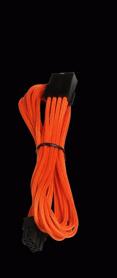 Удлинитель BitFenix 8-pin EPS12V 45cm Orange/Black (BFA-MSC-8EPS45OK-RP)