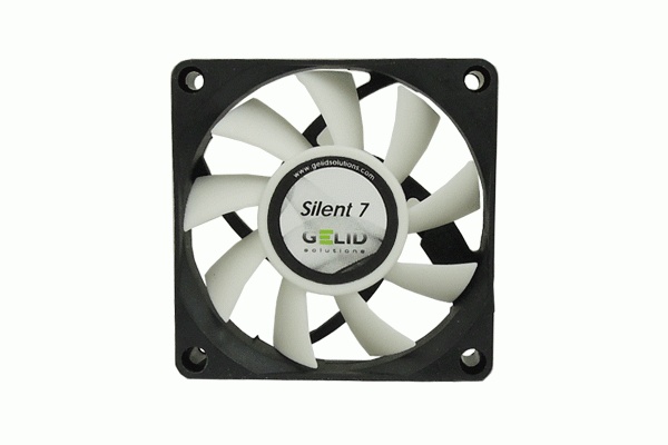 Вентилятор GELID Solutions 70x70x15 Silent 7, 2200rpm, 21.8dB(M), 0.15A, HBB, FN-SX07-22