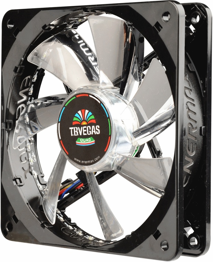 Вентилятор 120x120x25 Enermax T.B.Vegas Quad UCTVQ12P