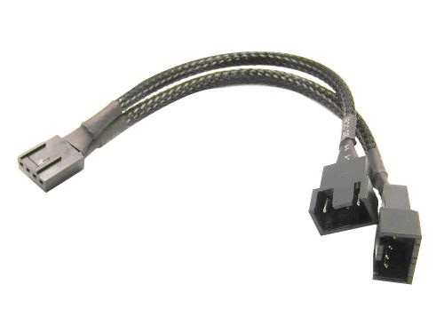 Разветвитель EVERCOOL EC-DF013 4pin PWM => 2 x 4pin PWM вентилятора 15сm