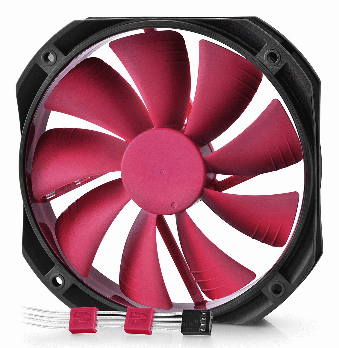 Red fan