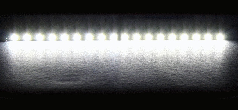 Светодиодная лента Nanoxia Rigid LED 20 см,на жесткой основе,  белая SMD5050 для ПК с регулировкой яркости