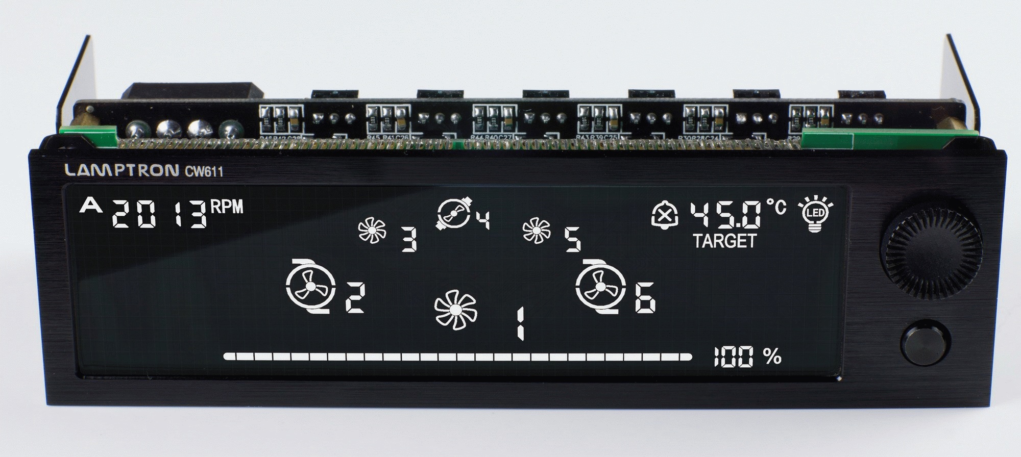 5,25 Панель Lamptron Fan Controller CW611