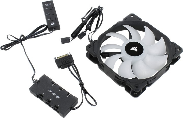 Вентилятор 120x120x25 Corsair SP120 CO-9050060-WW RGB