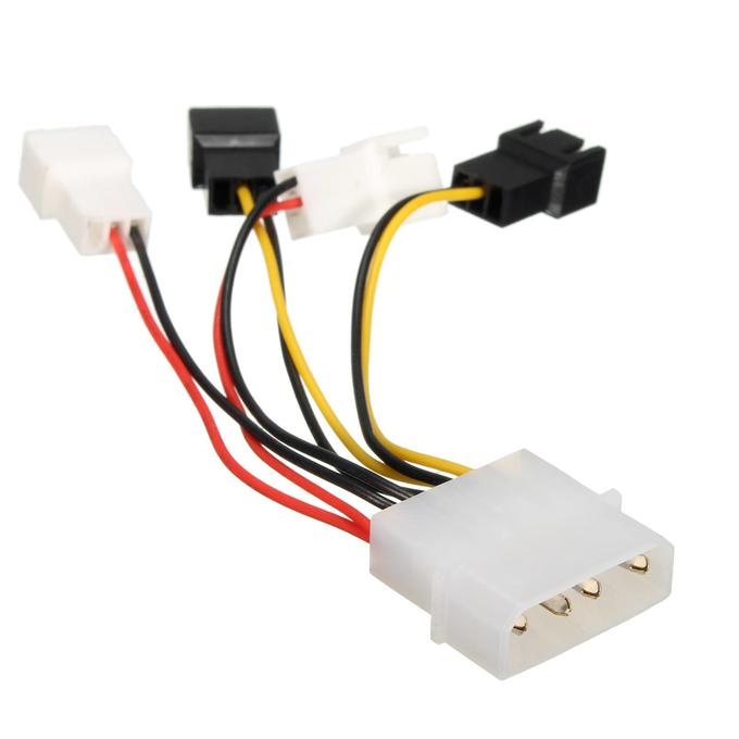  Generic 4pin molex => 2x 3pin 5v  2x 12v (5v  12V)