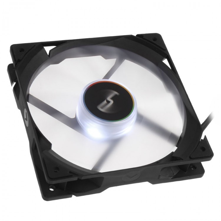  120x120x25 Cryorig QF120 Performance LED CR-QFL, PWM, 600-2200rpm, 37dB(M), 12V, 