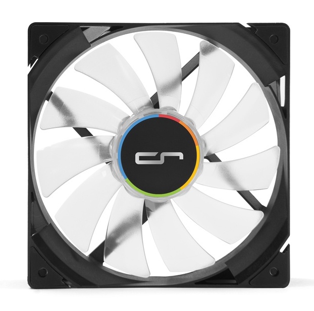  120x120x25 Cryorig QF120 Balance LED CR-QFLA, PWM, 330-1600rpm, 25dB(M), 0.25A, 