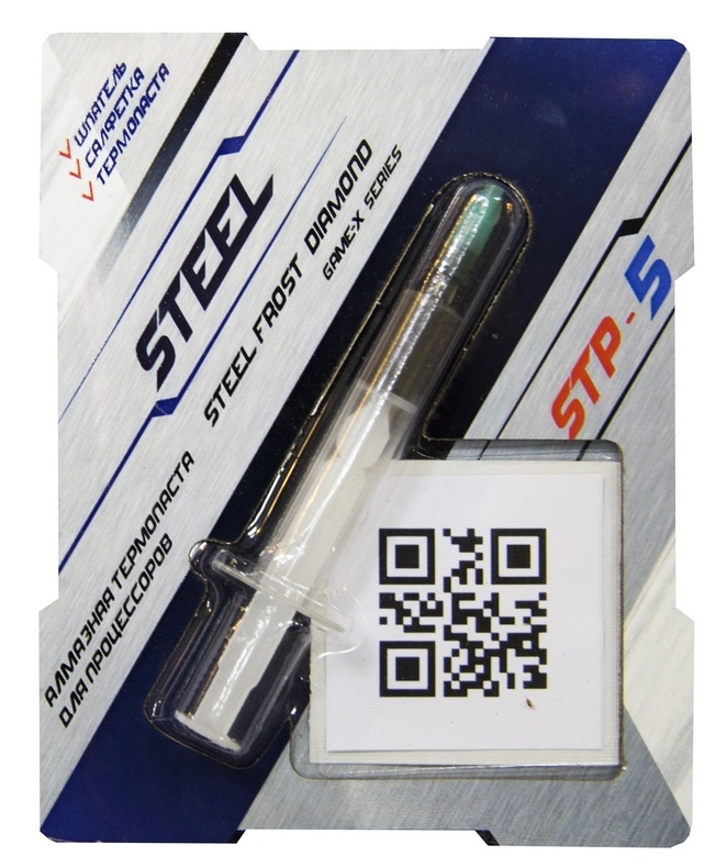 Паста теплопроводная STEEL Steel Frost Diamond Game-X CGC STP-5 12wmk