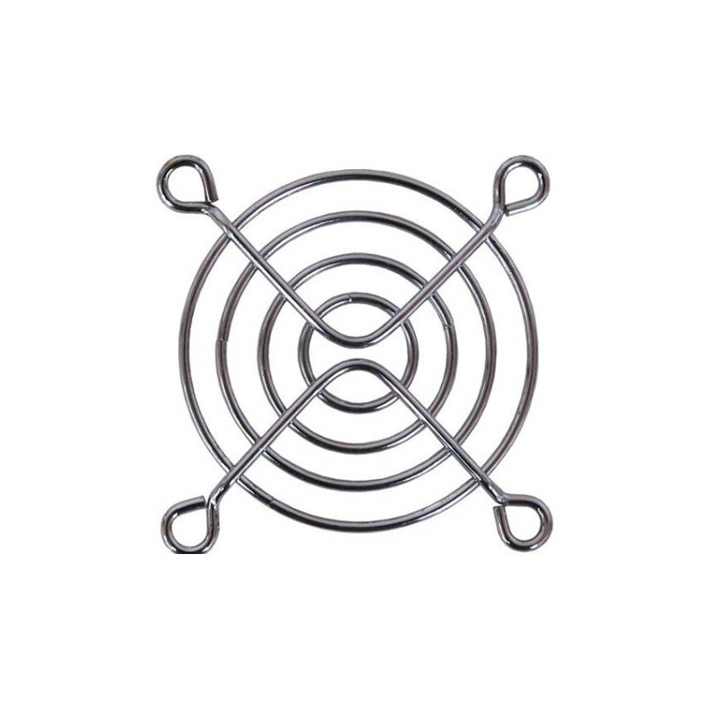 Решетка Akasa 60x60 Chrome Fan Guard MG-06 для вентилятора 60 мм, крепление на винтах