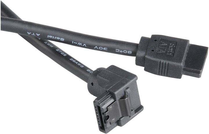 Кабель SATA Akasa AK-CBSA01-05BK 6Gb/s SATA3 cable 50cm