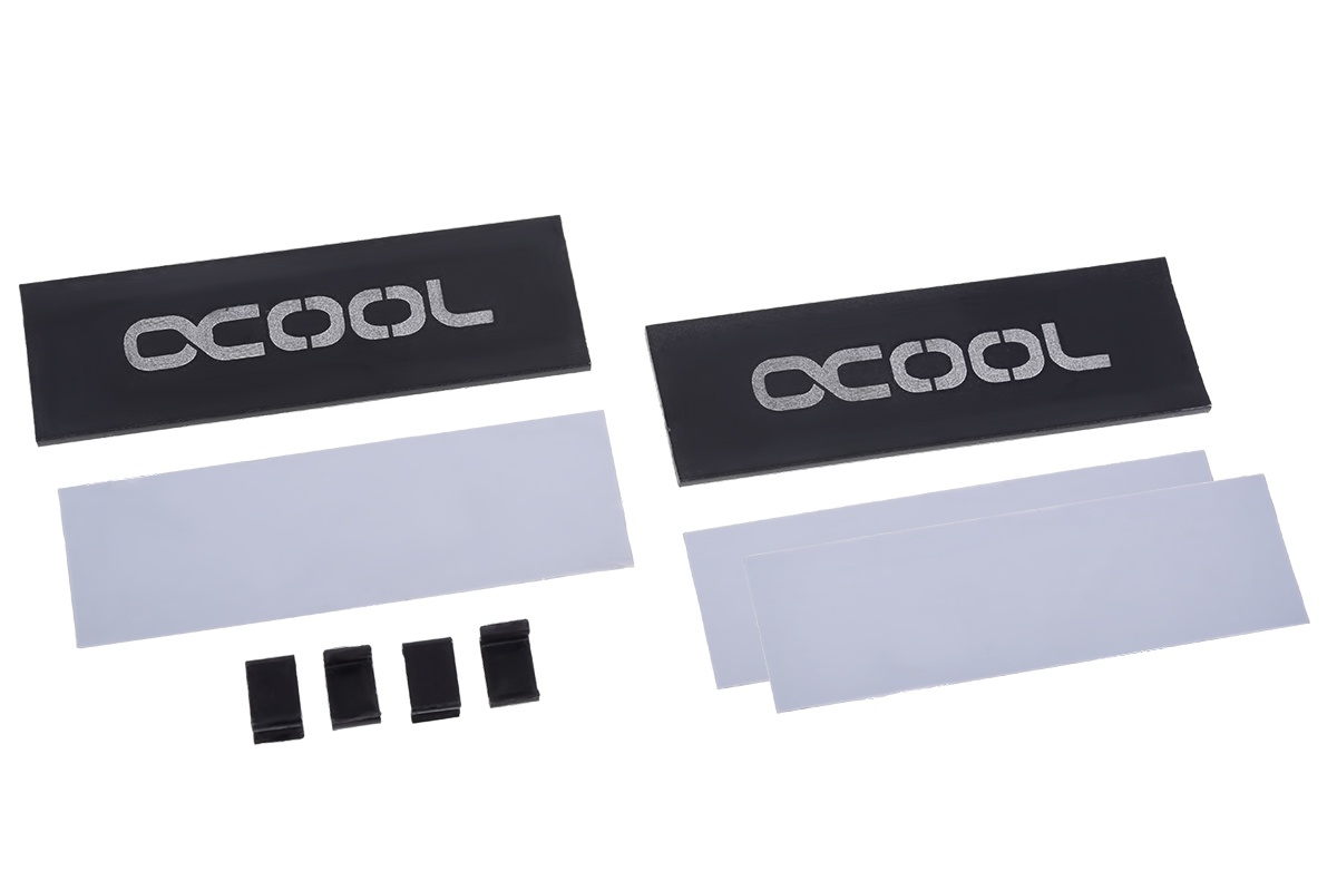 Охлаждение SSD Alphacool Пассивный радиатор для охлаждения SSD M.2 HDX M01-80mm