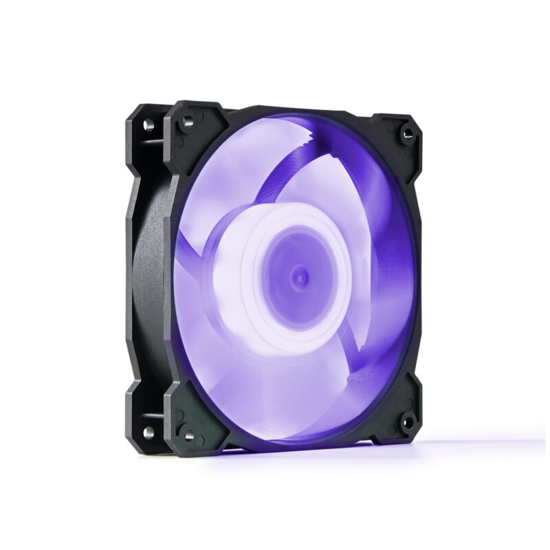Вентилятор 120x120x25 GELID Solutions Radiant RGB, PWM, 500-2000rpm, 40.4dB(M), 0.20A, DBB, (FN-RADIANT-20)