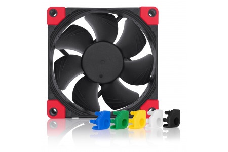 Вентилятор 80х80х25 Noctua NF-A8 PWM chromax.black.swap