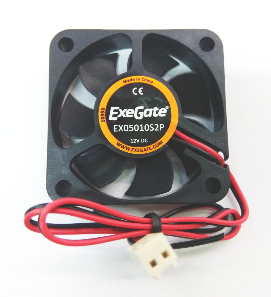  Exegate 50x50x10 EX05010S2P, 5000rpm, 28dB(M), 0.08A. SLB, 2pin