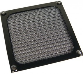 Пылевой фильтр Generic Alumino Fan Filter 92mm - black azust-011