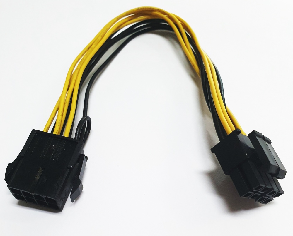 Переходник Generic 8 pin PCIE на 8(4+4) pin EPS ATX