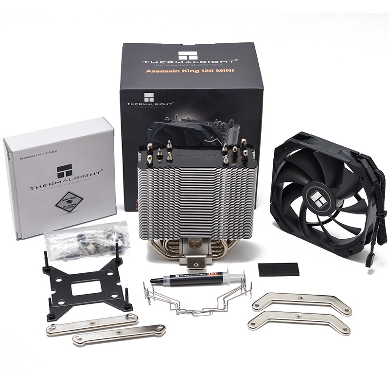   Thermalright Assassin King 120 Mini, Intel: 115x/2011/-3/2066/1200/1700/1851, AMD:AM4/AM5