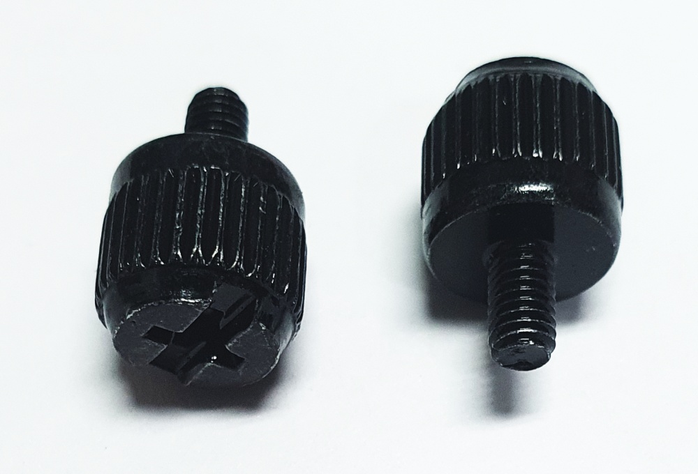 Комплект анодированных винтов Generic накатанной головкой M3 2 шт.