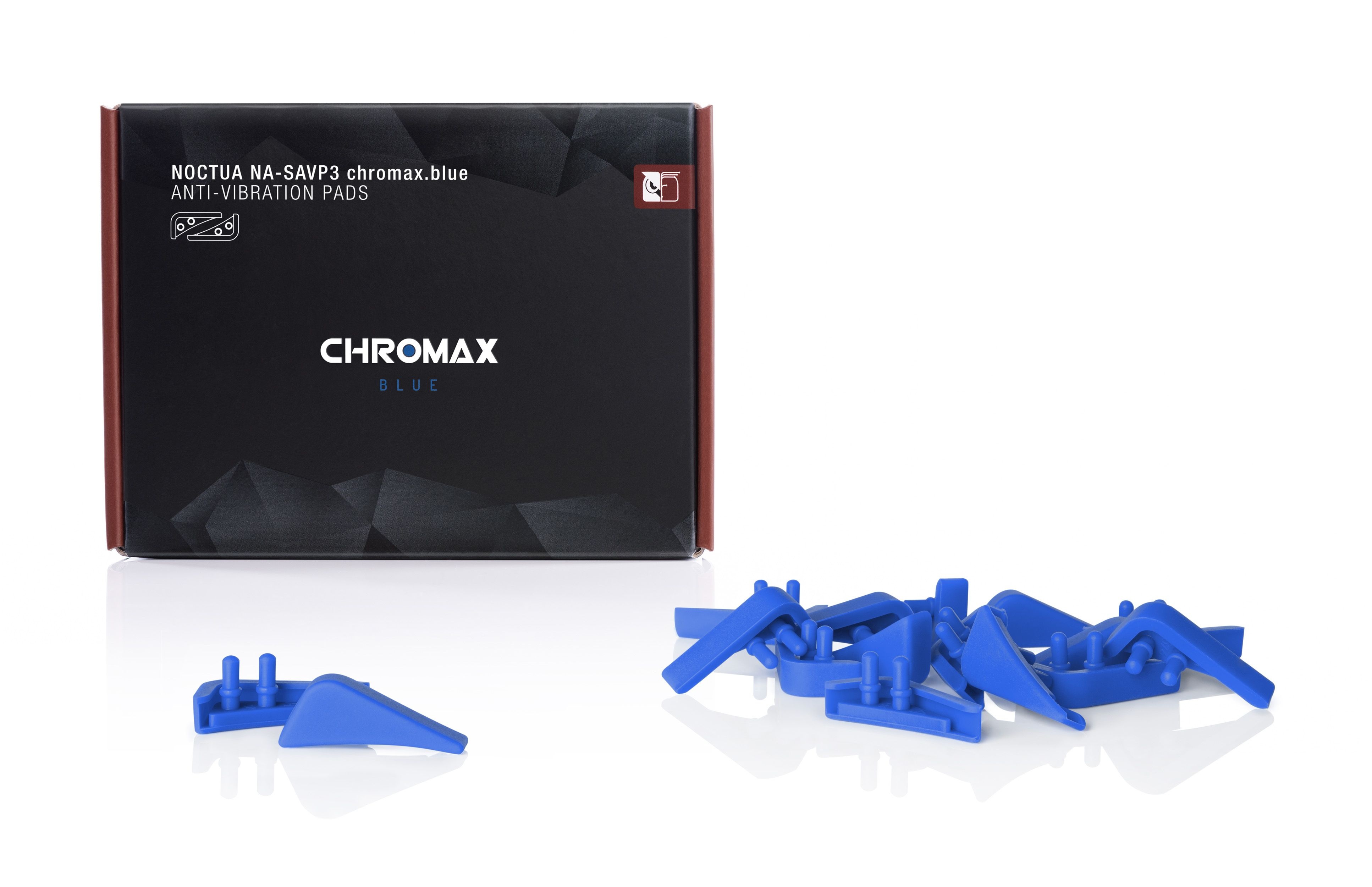 Прокладка для уменьшения вибрации Noctua NA-SAVP3  Chromax 16шт, синие