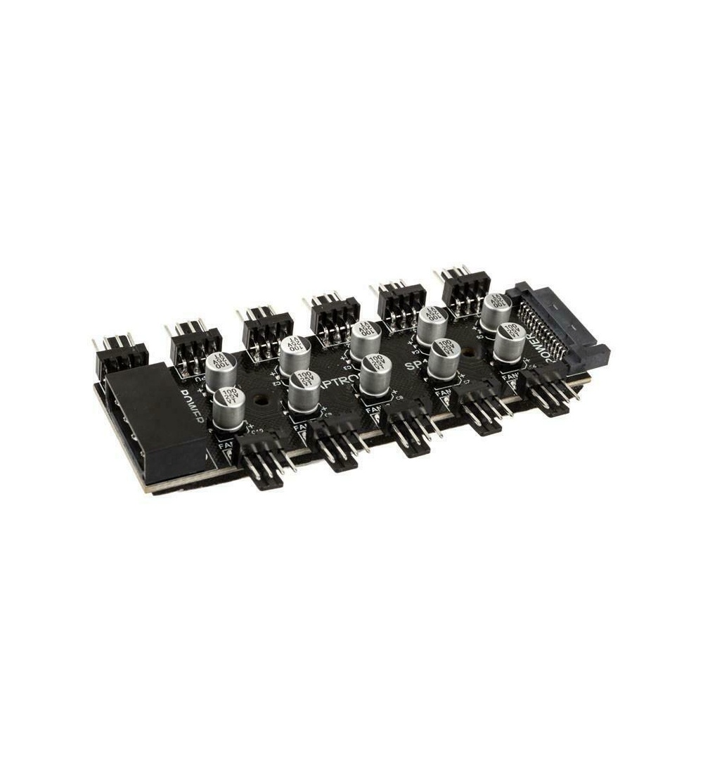 Разветвитель Lamptron FAN HUB на 10 PWM вентиляторов SP105