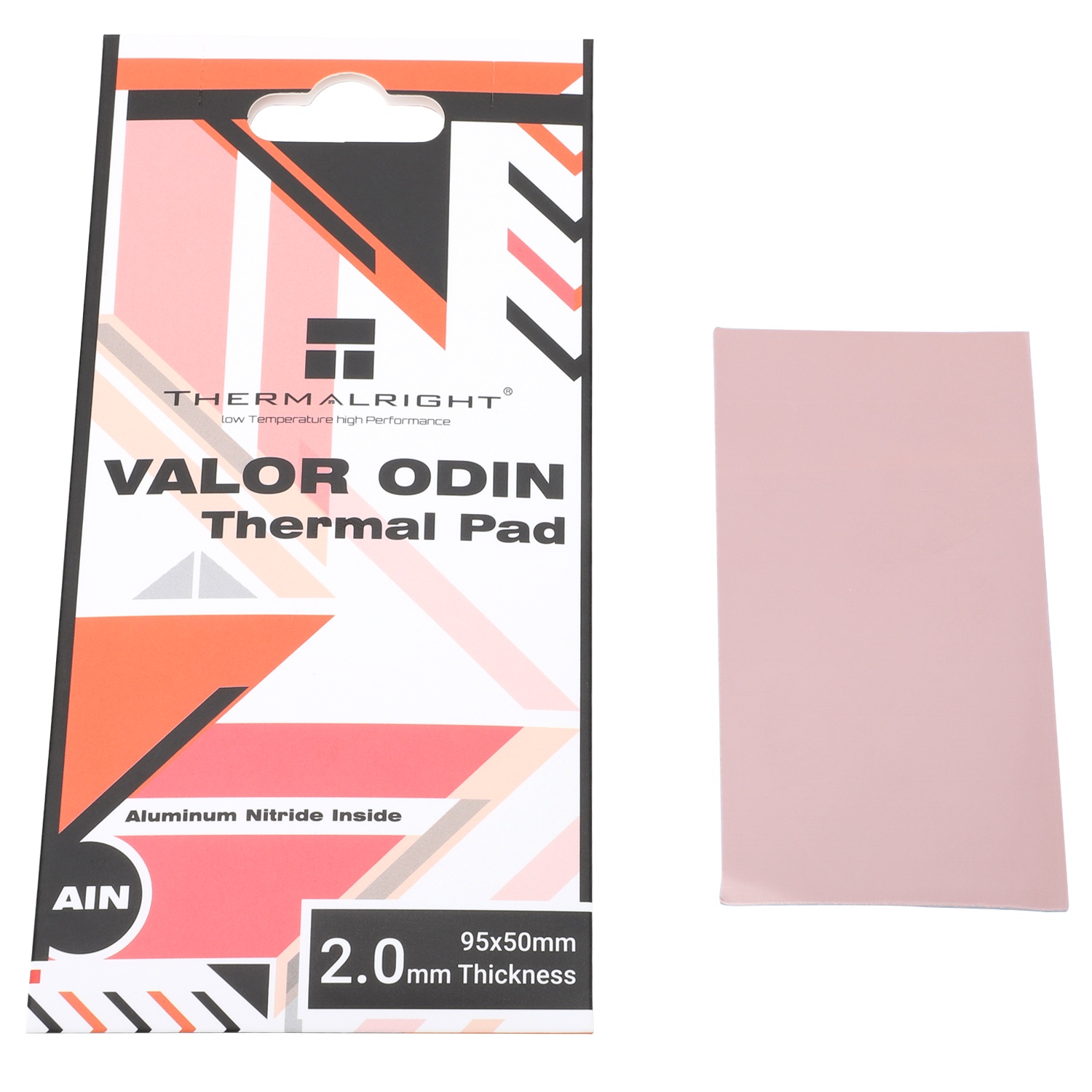 Термопрокладка Thermalright VALOR-ODIN-95X50-2.0 толщина 2.0 мм, 15 Вт/(м·K)