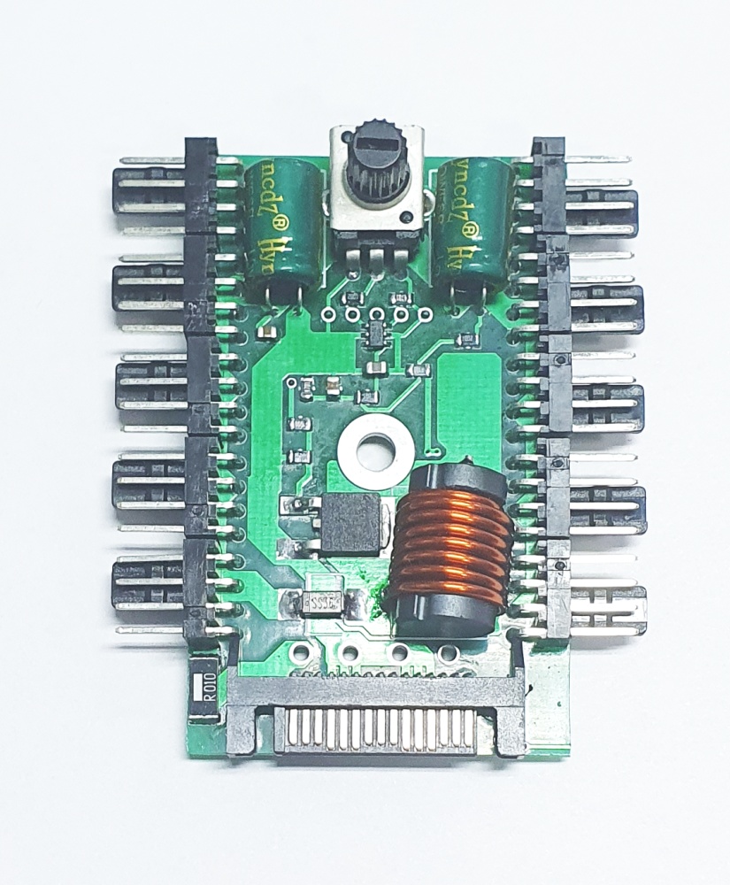 Регулятор скорости CoolerA Speed controller DC-10 Sata