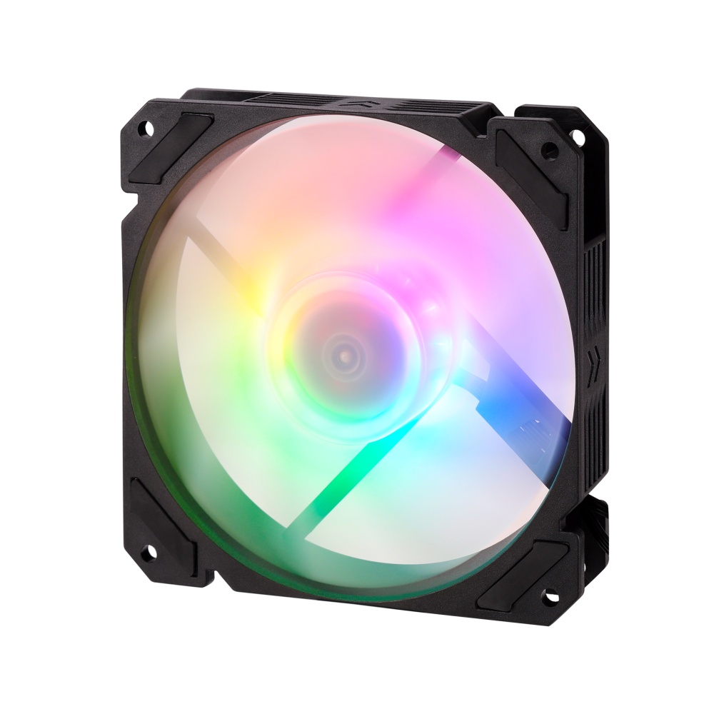  120x120x25 GELID Solutions ZODIAC ARGB, 700-1600rpm, 35dB(M), 0.18A, HB, FN-ZODIAC-01