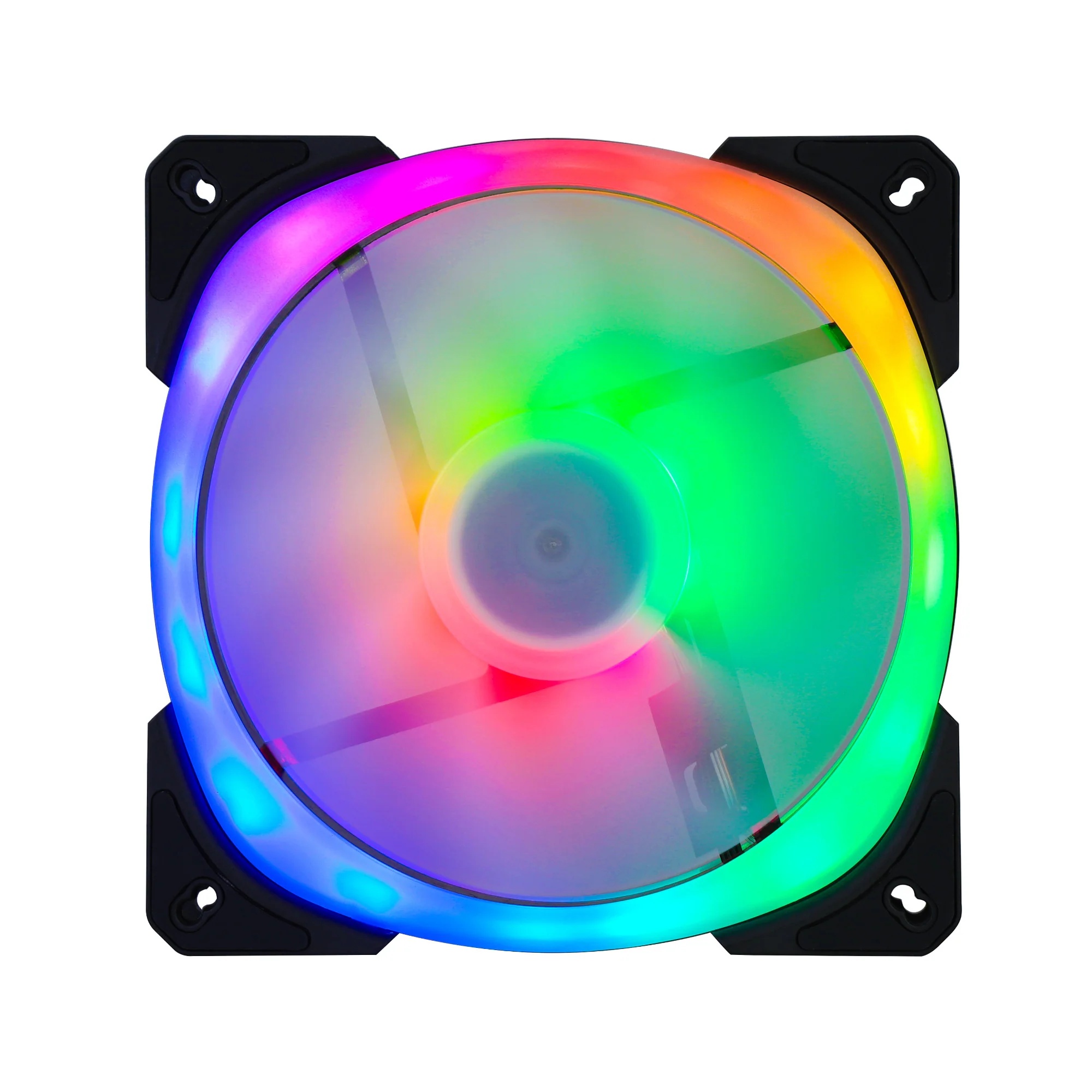 Вентилятор 140x140x25 GELID Solutions LYRA ARGB, PWM, 750-1600rpm, 35dB(M), 0.12A, DBB, FN-LYRA-01