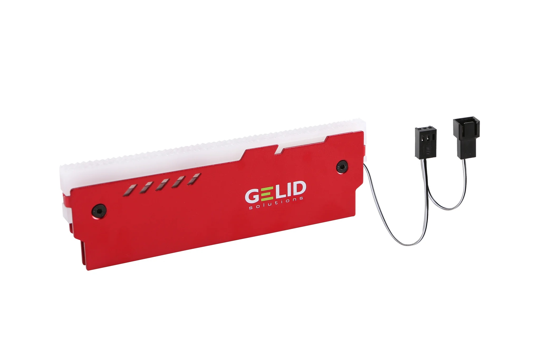 Радиатор на DDR GELID Solutions Lumen 2шт Red GZ-RGB-02, RGB, алюминий, 139x8.1x45 мм