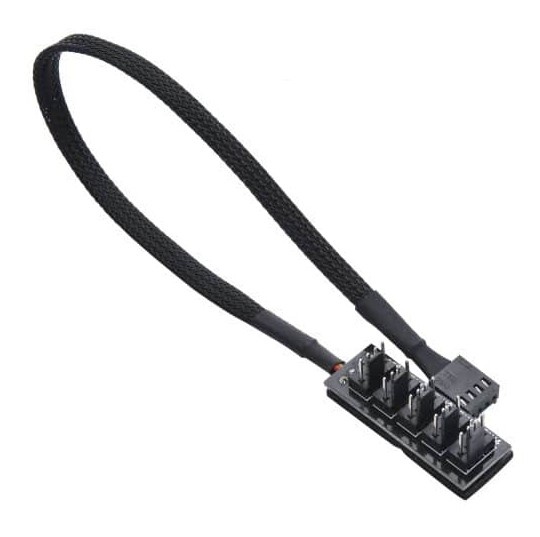 Разветвитель GELID Solutions Fan Hub 1 to 4, 4 порта FC-PWM-04