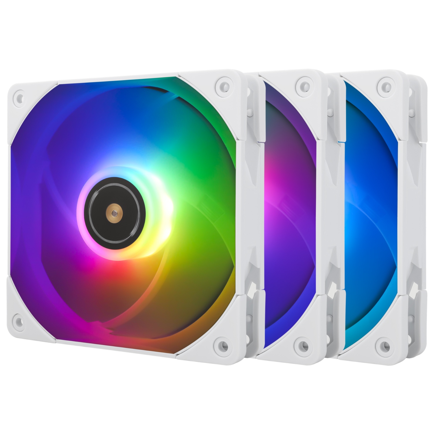 Вентилятор 120x120x25 Thermalright TL-E12W-Sx3шт  ARGB PWM, 1500rpm, 24.5dB(M), 0.13A