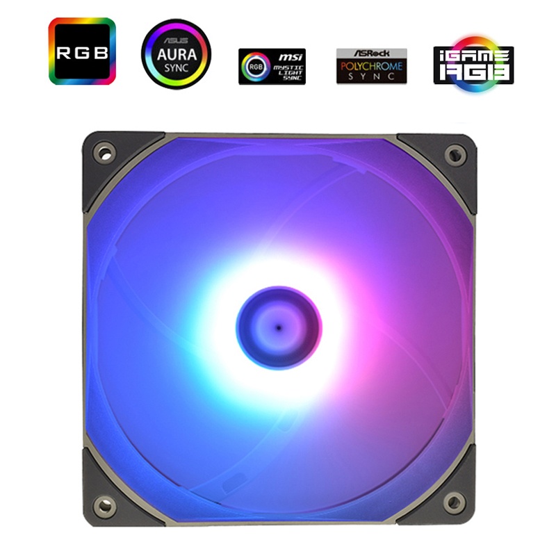  120x120x25 Thermalright TL-C12R-S ARGB   Reverse PWM, 1500rpm, 25.6dB(M), 0.20A