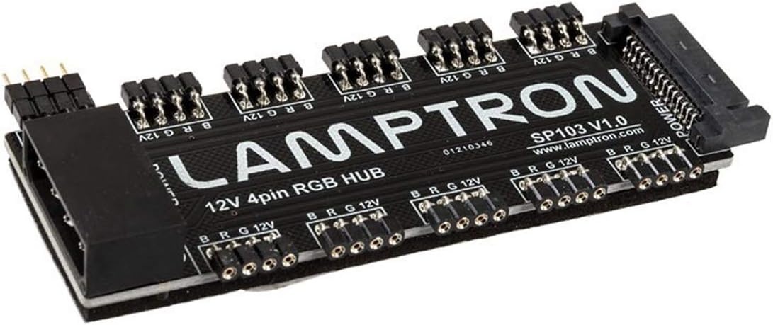 Разветвитель Lamptron LAMP-SP103 FAN HUB,  до 10 подключений, разветвитель RGB