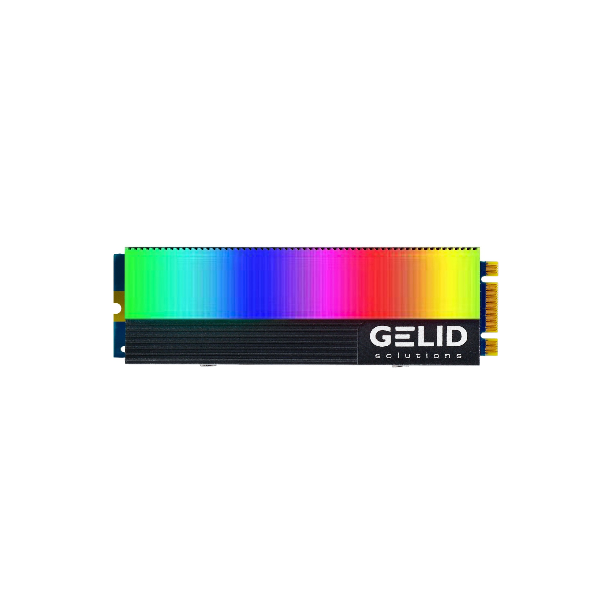 Охлаждение SSD GELID Solutions Пассивный радиатор для охлаждения  GLINT ARGB M.2 2280