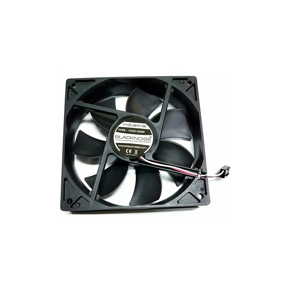 Вентилятор 120x120x25 NoiseBlocker 1225-2200-24  промышленный IP55 2200 об/мин, 37.2 дБА, напр. 24V