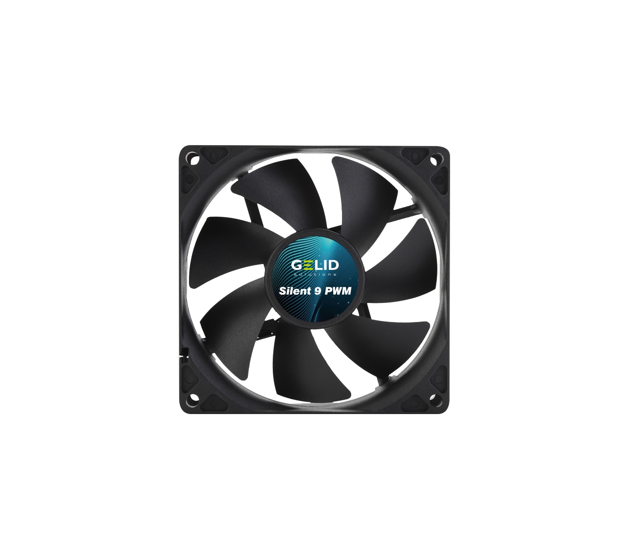 Вентилятор 92x92x25 GELID Solutions Silent 9 PWM Black 900-2000rpm FN-PX09-21