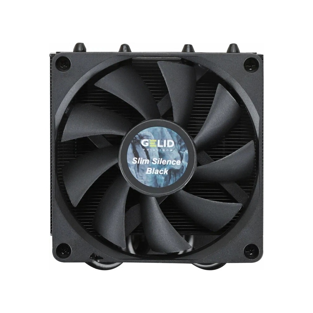 Кулер ЦПУ GELID Solutions Slim Silence Black  CC-SSILENCE-BL , для процессора