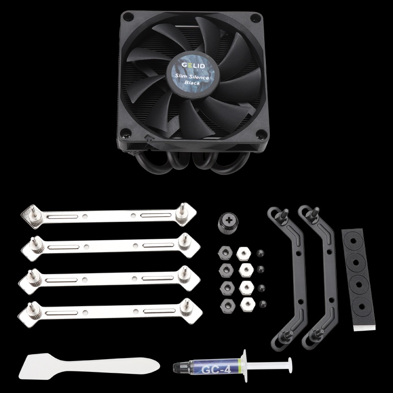   GELID Solutions Slim Silence Black  CC-SSILENCE-BL
