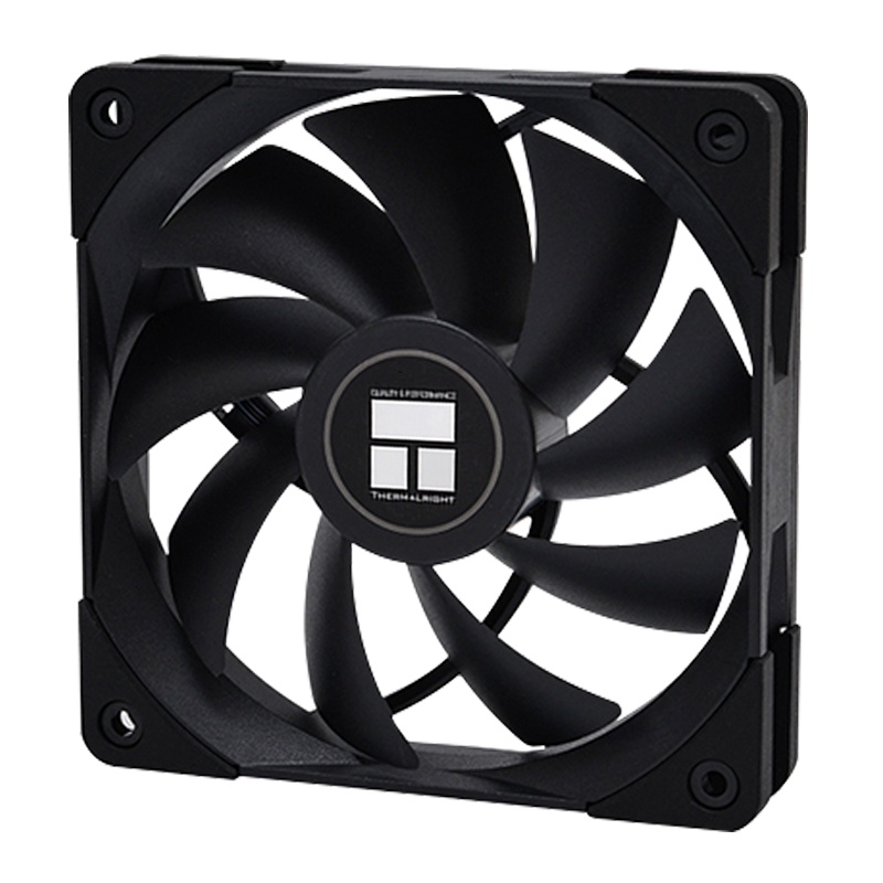  120x120x25 Thermalright TL-C12-B, PWM, 1500rpm, 25.6dB(M), 0.20A