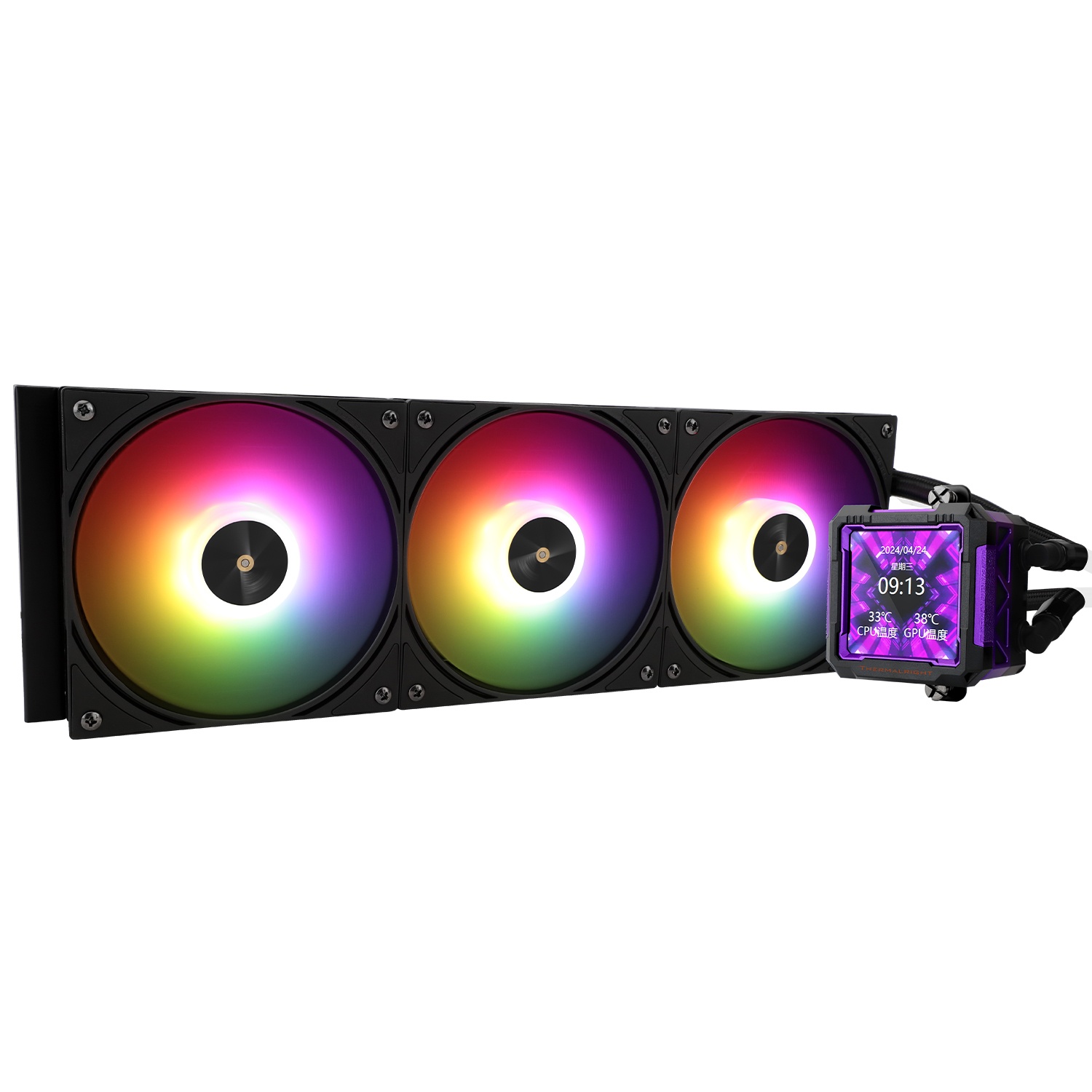 Система жидкостного охлаждения Thermalright Frozen Warframe PRO 360 BLACK ARGB