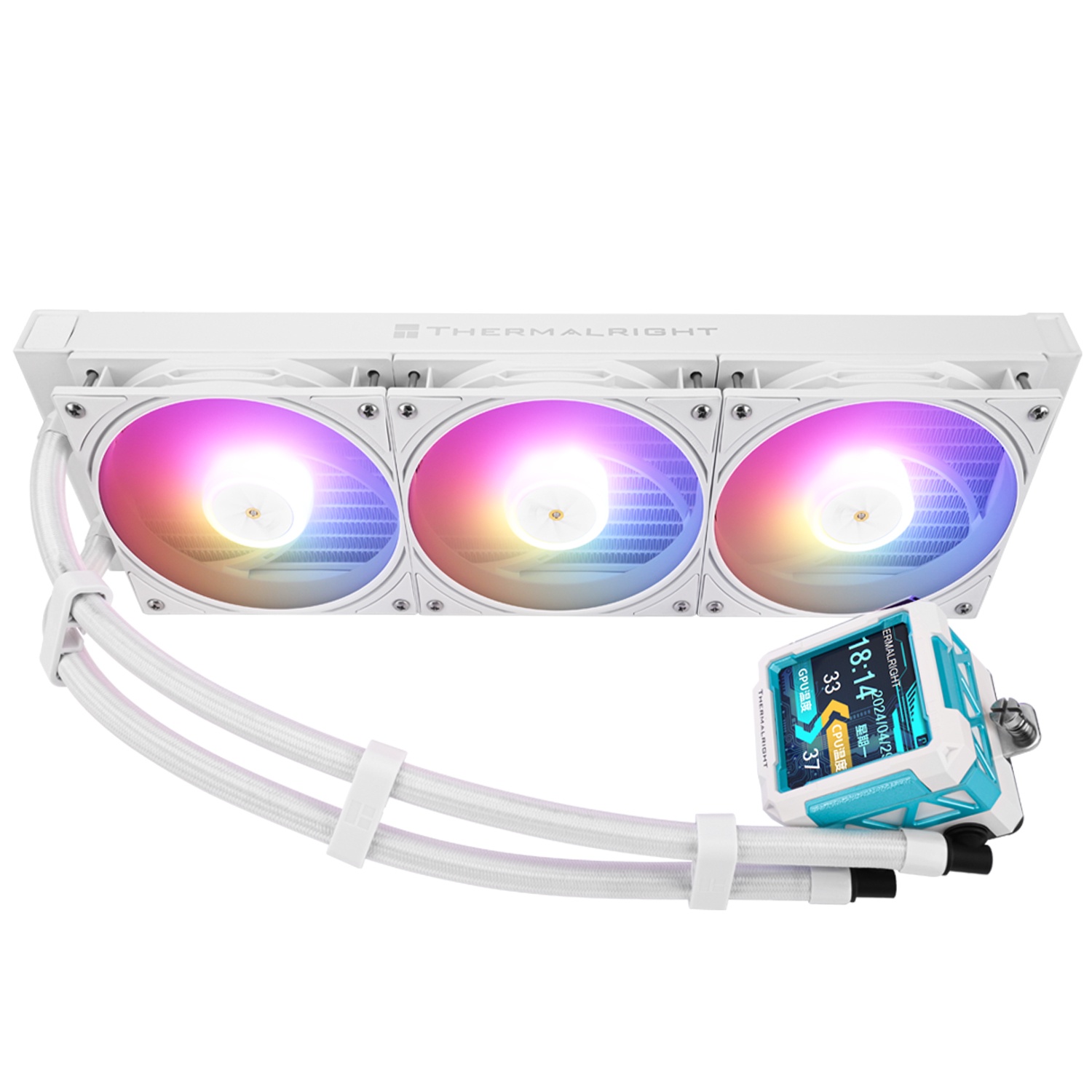 Система жидкостного охлаждения Thermalright Frozen Warframe PRO 360 WHITE ARGB