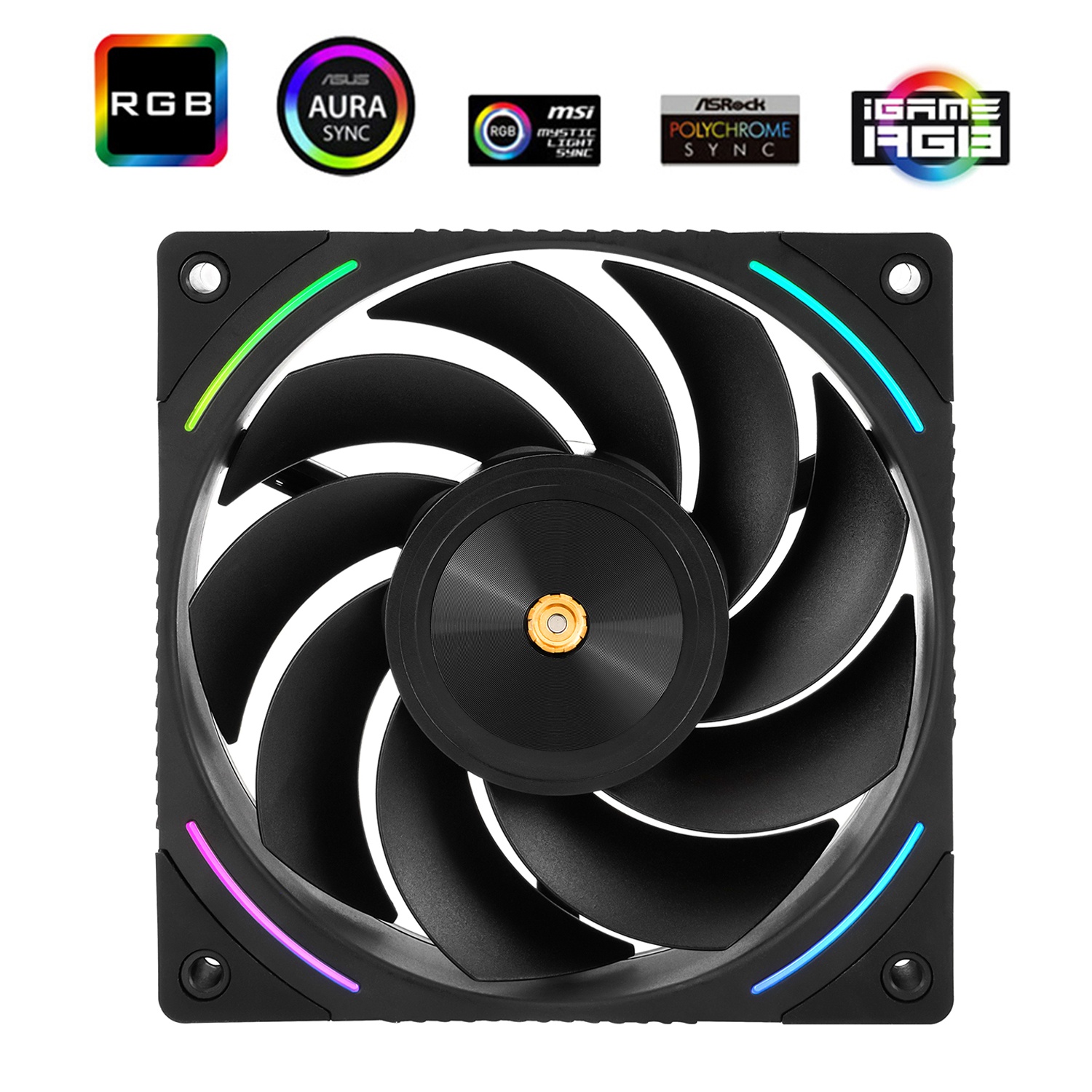  120x120x25 Thermalright TL-K12R ARGB Reverse, PWM, 2150rpm, 27.0dB(M), 0.16A