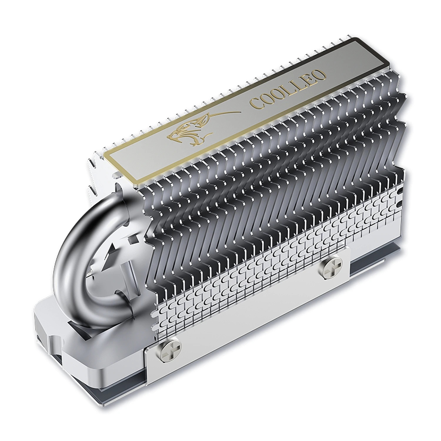 Охлаждение SSD COOLLEO Пассивный радиатор для охлаждения M.2 2280  CL-SSD-V1