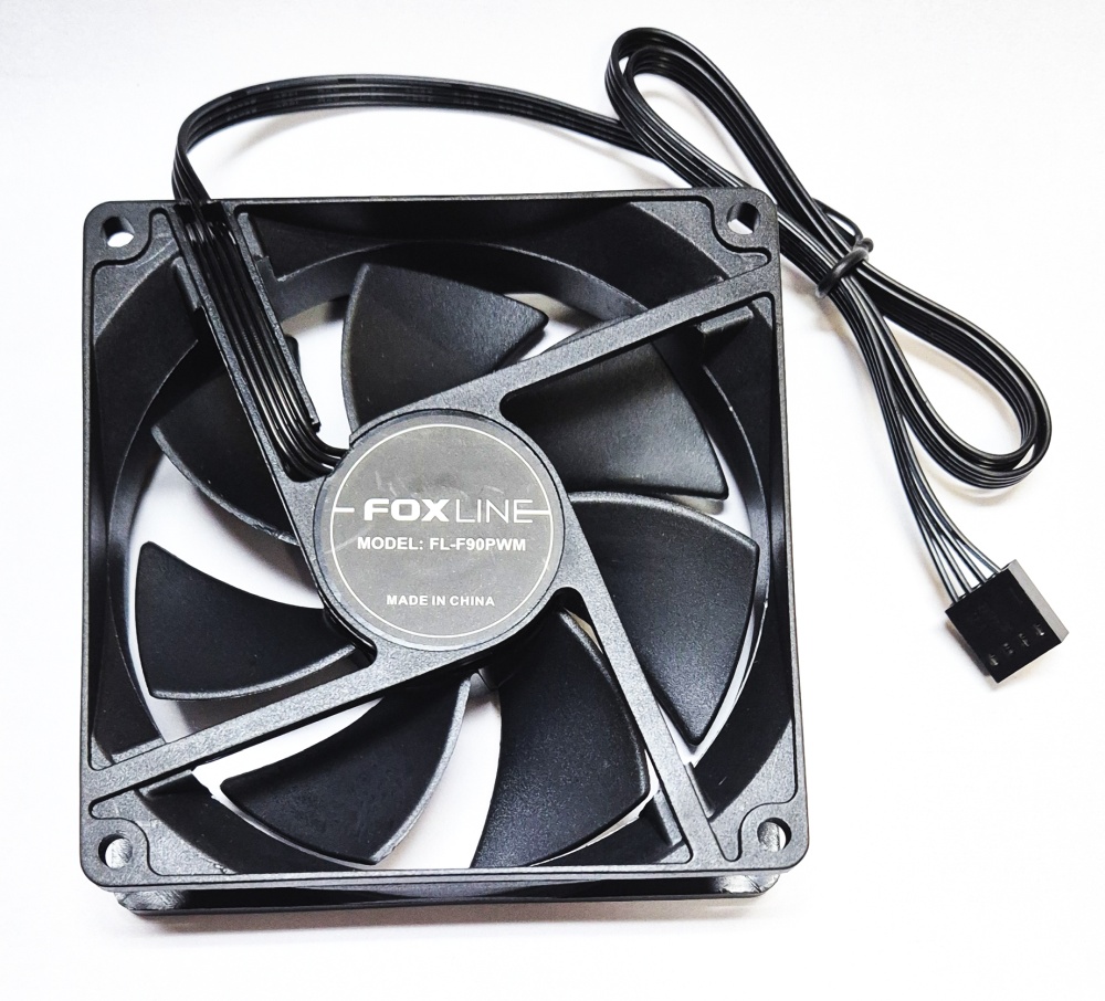 Вентилятор 92x92x25 Generic FOX LINE FL-F90PWM