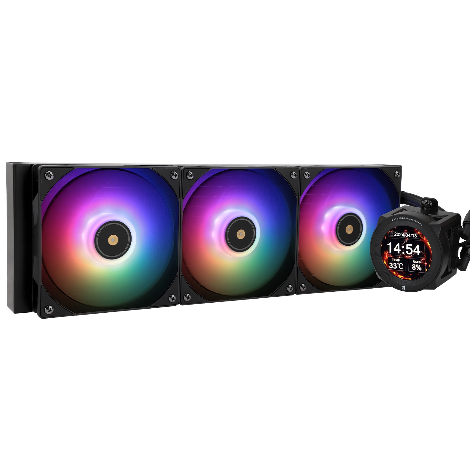 Система жидкостного охлаждения Thermalright Core Vision 360 Black ARGB