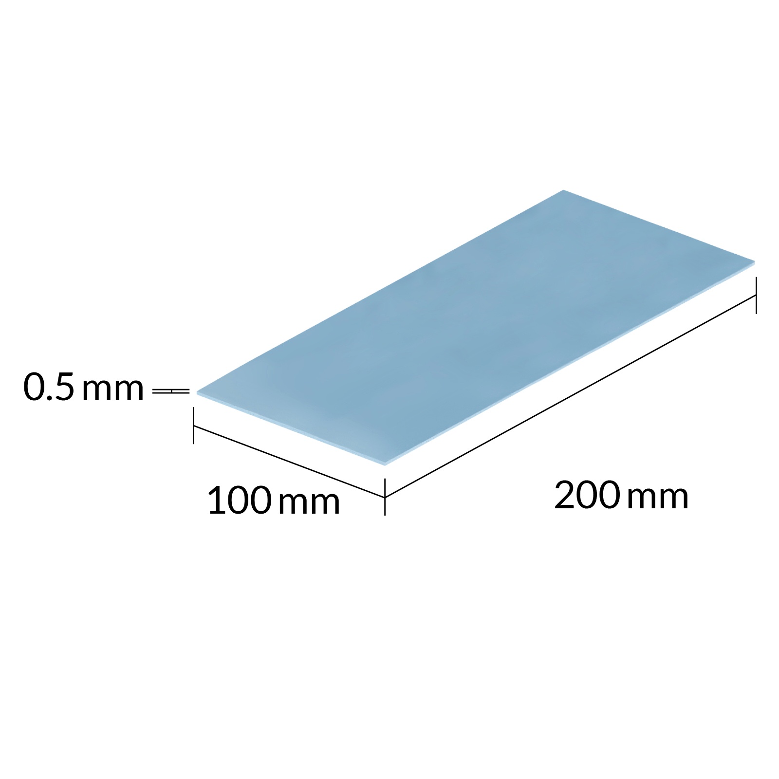  Arctic 200x100mm, 0.5mm - 2 Pack TP-3 ACTPD00058A