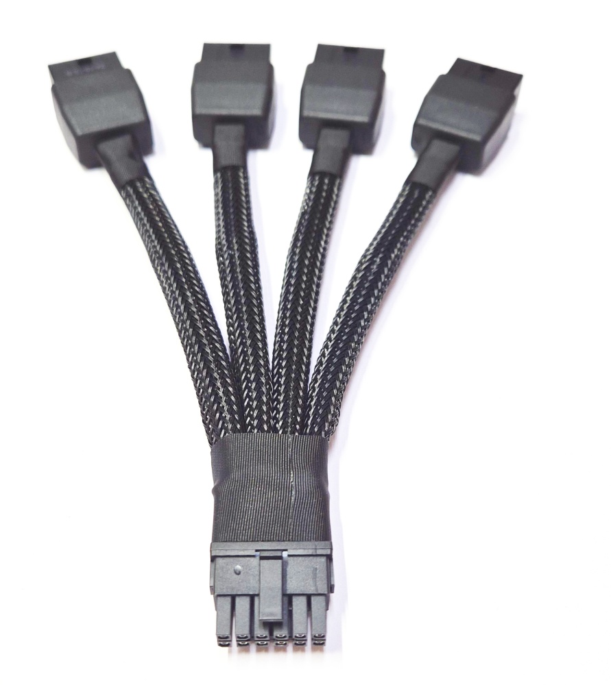  Generic 4X8Pin PCI-E  16Pin(12+4) PCI-E 5.0 12CF1-1PW138-30R